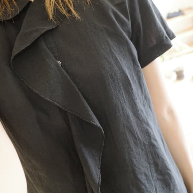 Comme des Garcons Wrinkle Blouse