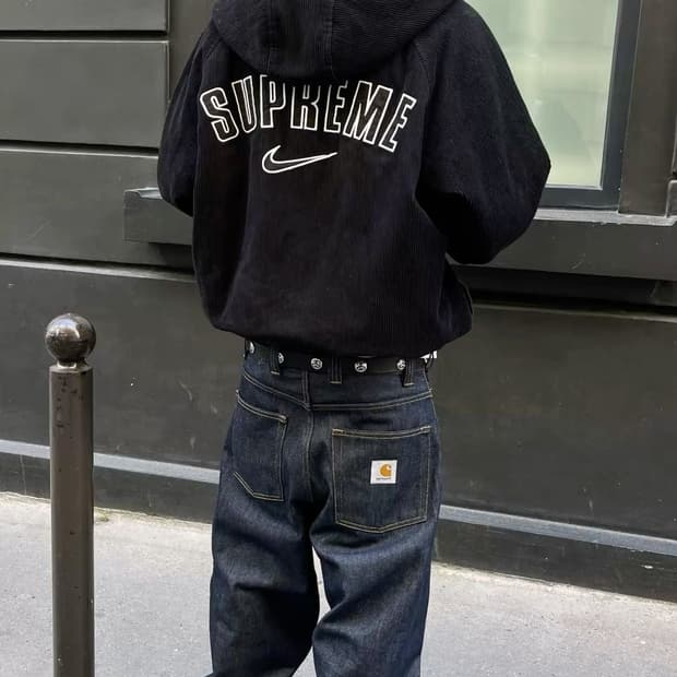 새상품) 칼하트윕 브랜든팬츠 블루 리지드 M