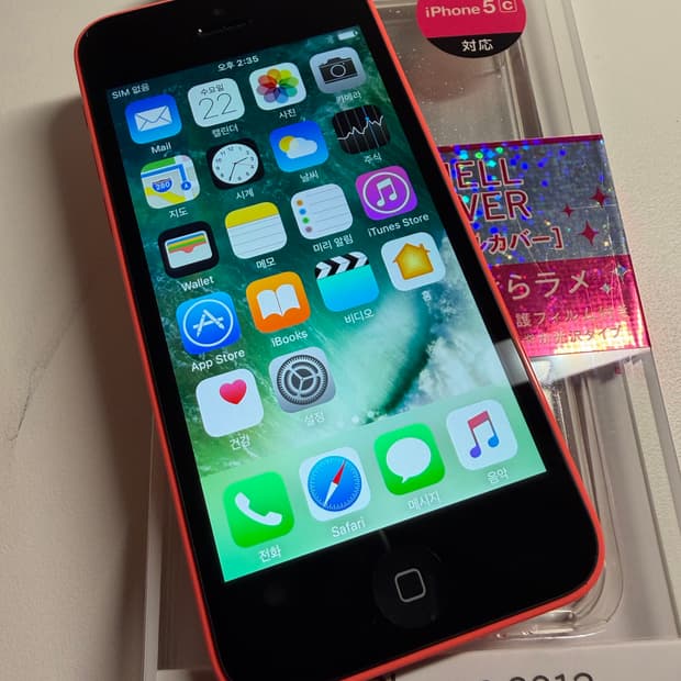 [5월6일 예약판매분] 아이폰 5c 핑크 16기가 #1941 신품수준