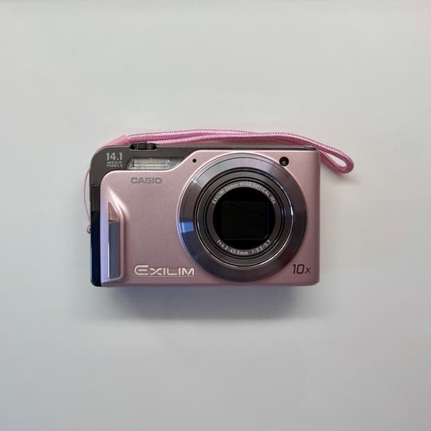 카시오 엑슬림 ex-h15 (casio exilim h15) 핑크 디카