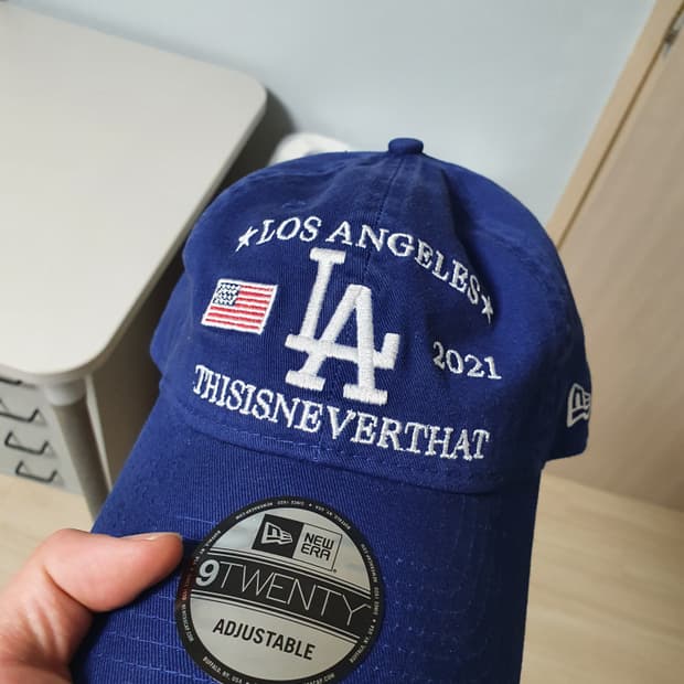 뉴에라X디스이즈네버댓 LA다저스 블루 