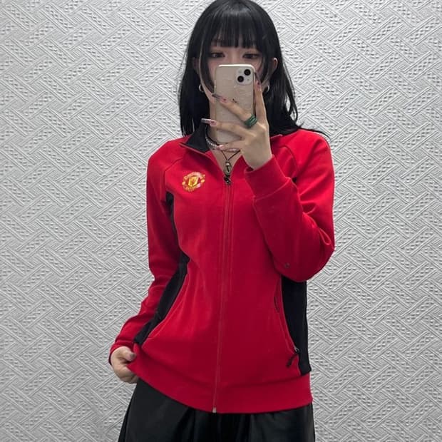 맨체스터 유나이티드 올드스쿨 레트로 져지 집업 L C11597