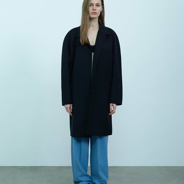 Raglan single coat - Black