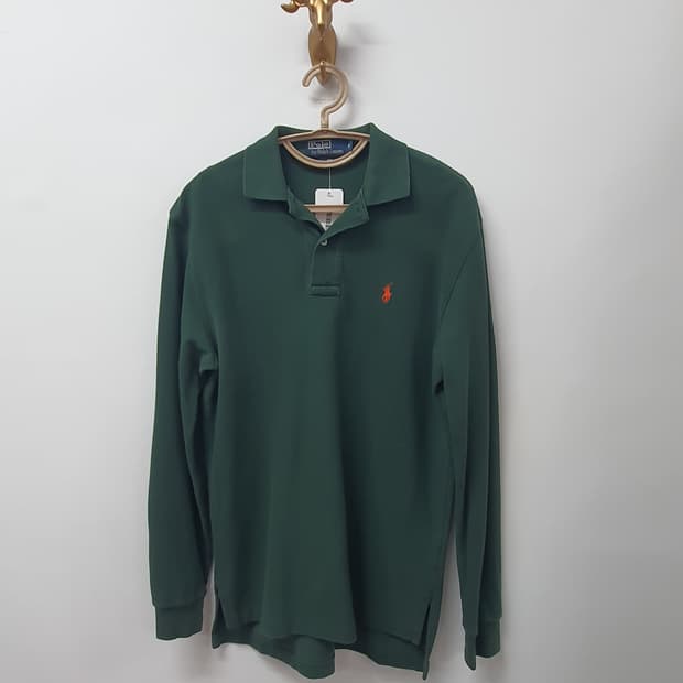 폴로 랄프로렌 정품 긴팔 카라티