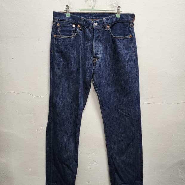 리바이스 501 빈티지 청바지