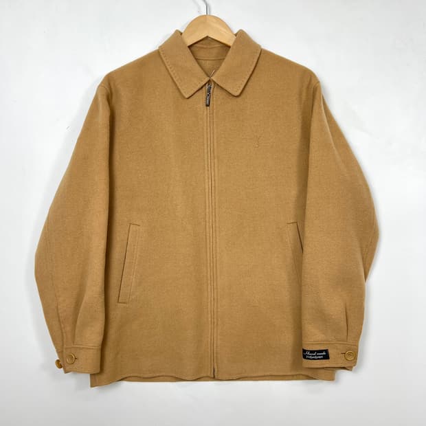2000s YSL 입생로랑 뿌르옴므 핸드메이드 울 자켓