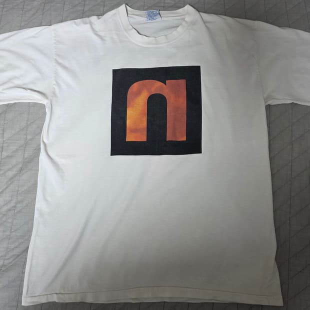 [XL] 90s 나인인치네일스 NINBROKEN 빈티지 밴드티