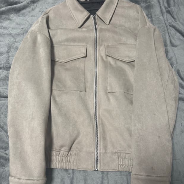 자라 스웨이드 자켓 L사이즈