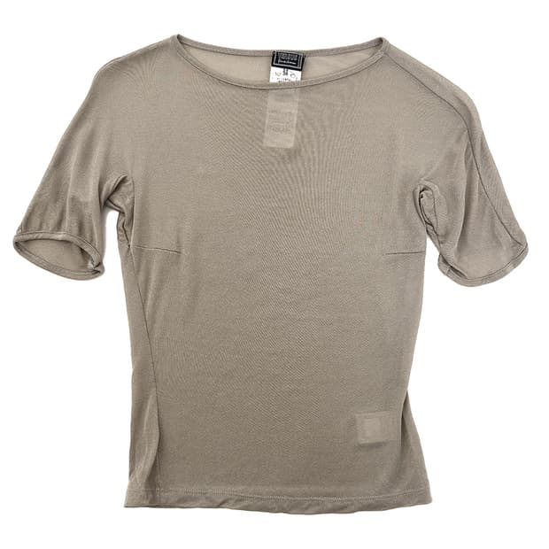 Versace Sheer Knit Top/ 38
