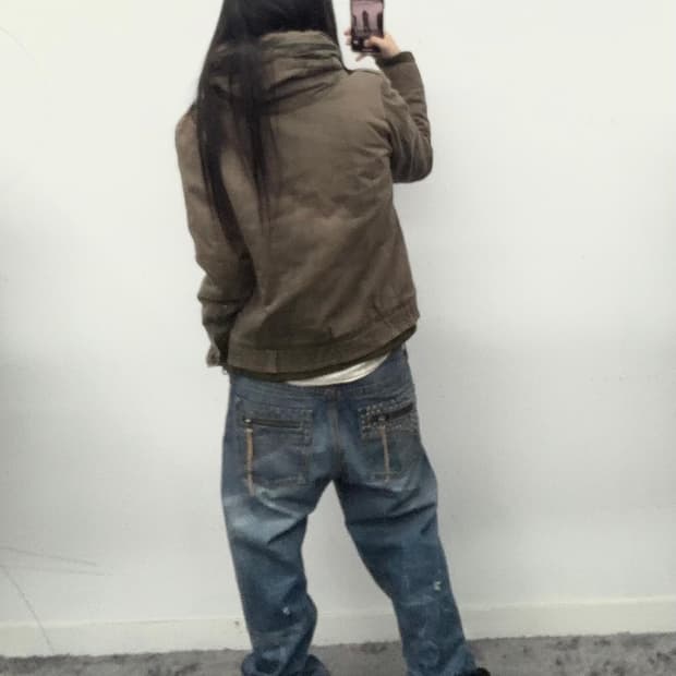 Ultimax 스터드 데님 팬츠