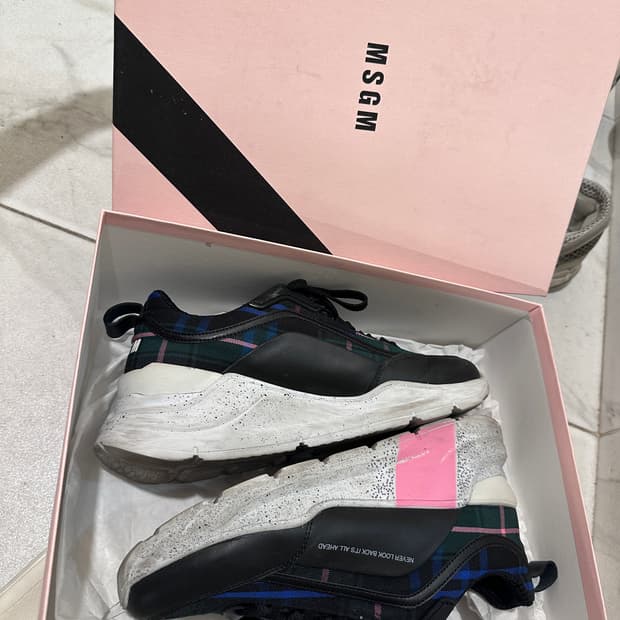 msgm 스니커즈 운동화 37