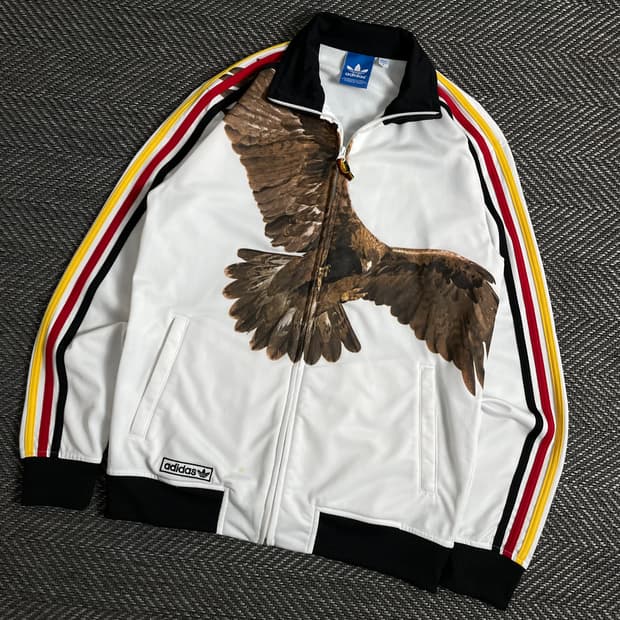 00s 아디다스 독일 국대 레트로 트랙탑 져지y 2950