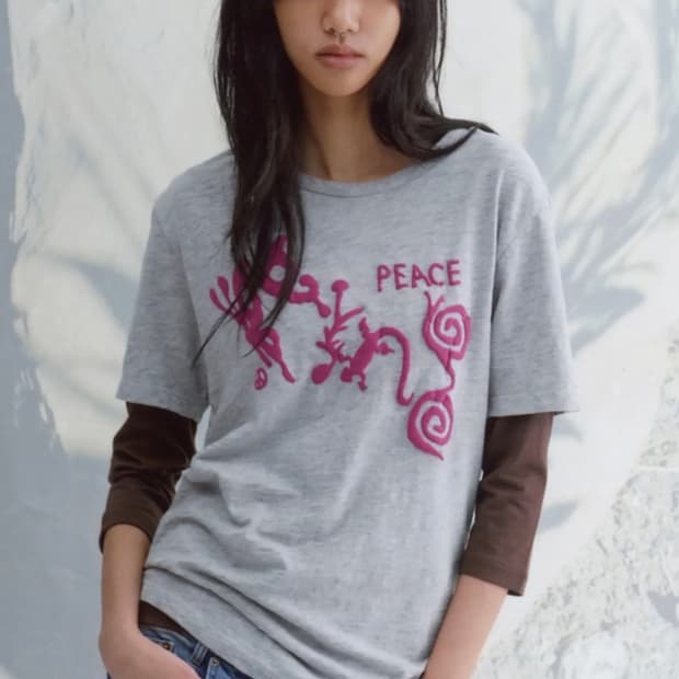 웰빙익스프레스 BEING Nature Half Sleeve Gray 