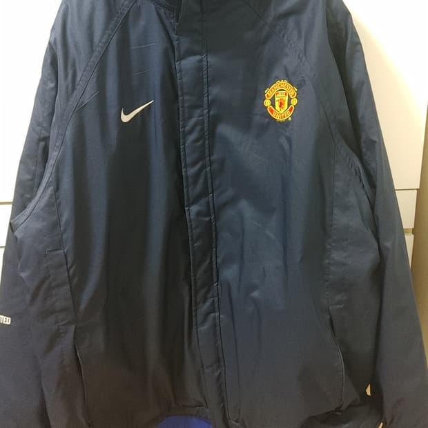 나이키 맨유 투웨이 점퍼 XL