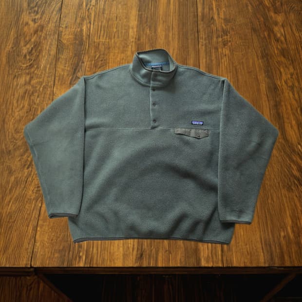 (XL)파타고니아 올리브 신칠라 플리스 후리스