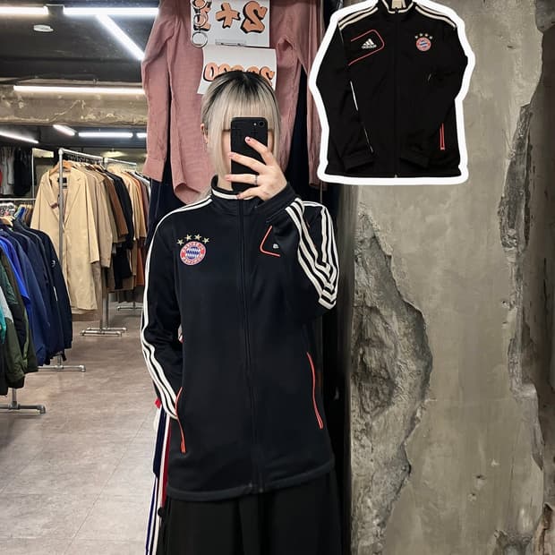 아디다스 바이에른 뮌헨 져지 블랙 95 #csz3187