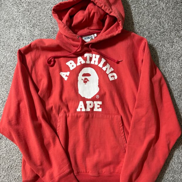 베이프 클래식 빅로고 후드티[트레저 아사히 손민수 하실분 가져가세요❤️]