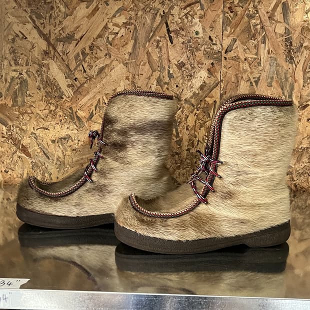 70's Fimbul Reindeer Fur Boots