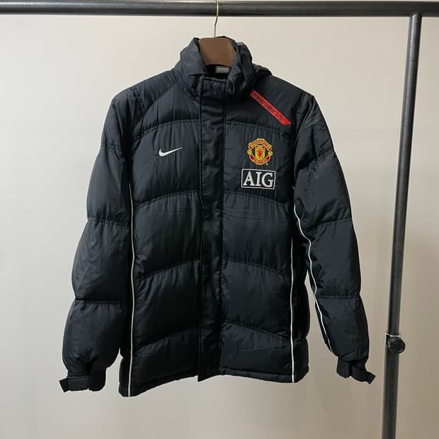 (XS) 나이키 맨유 AIG 덕다운 패딩