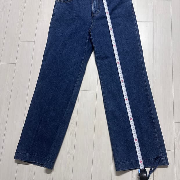 오르 기모 청바지