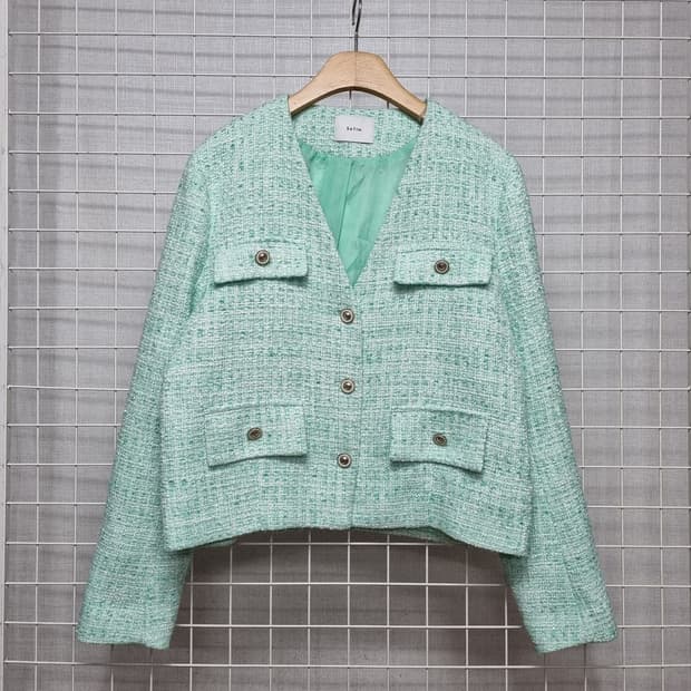 샤틴 트위드자켓