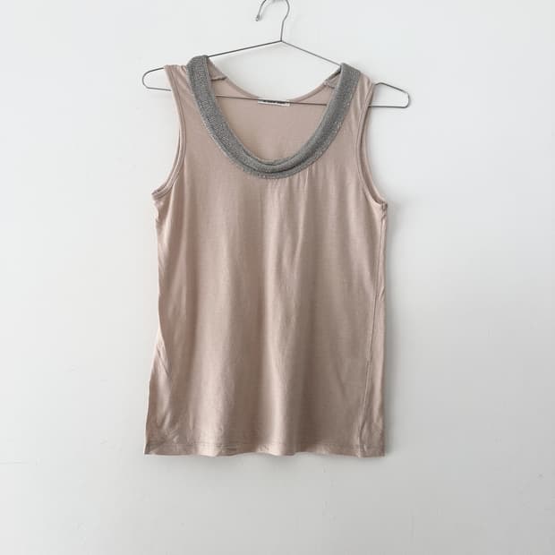 Swan pure basic sleeveless top