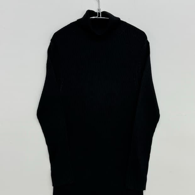 UNIQLO 유니클로 목폴라 니트 블랙