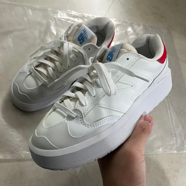 [255] 뉴발란스 CT302 화이트레드 흰빨