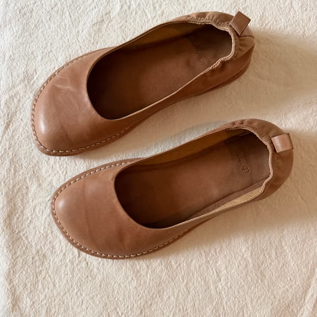 lemels 가죽플랫 수제화 37사이즈