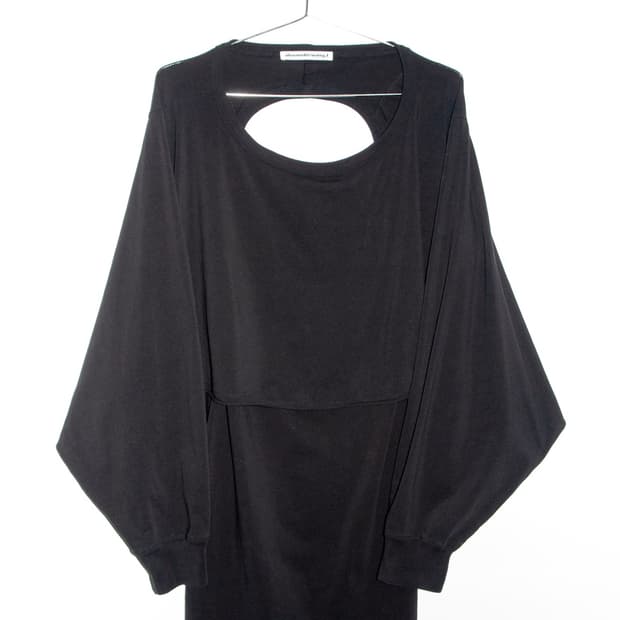 Dolman Sleeve Open Back Tunic
