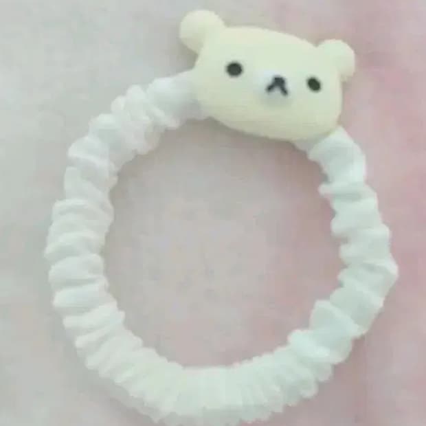 코리락쿠마 머리끈