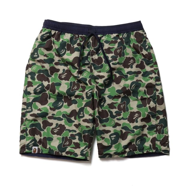 베이프 Bape Reversible Camo Shorts


