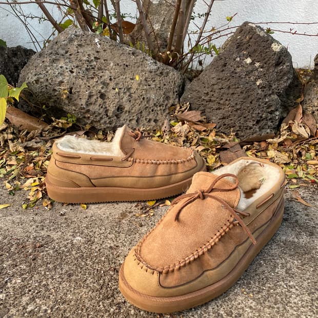 (270) Suicoke x unused 양털 모카신