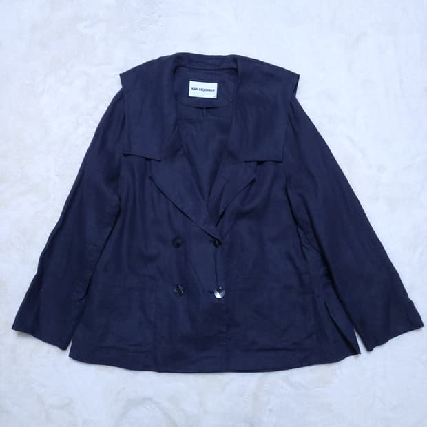 칼라거펠드 여성 린넨자켓 88 0330 뽀샤샤