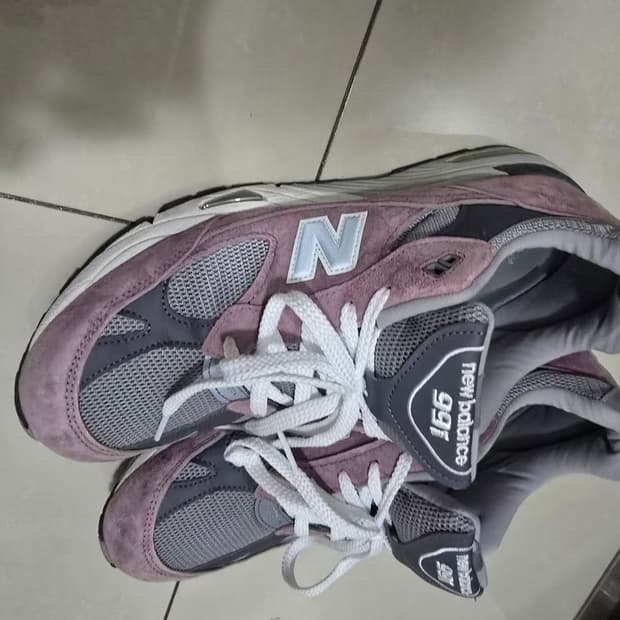뉴발란스 991 핑크 그레이 290
