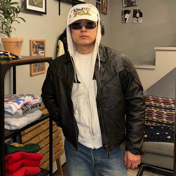 90’s American cow-leather western jacket