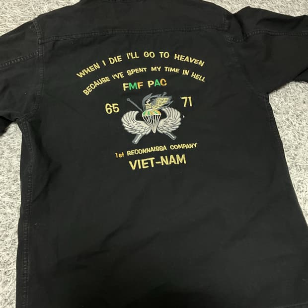 Avirex multi pocket military fatigue jac