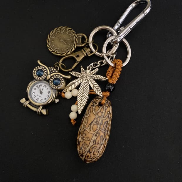 빈티지 오브제 키링