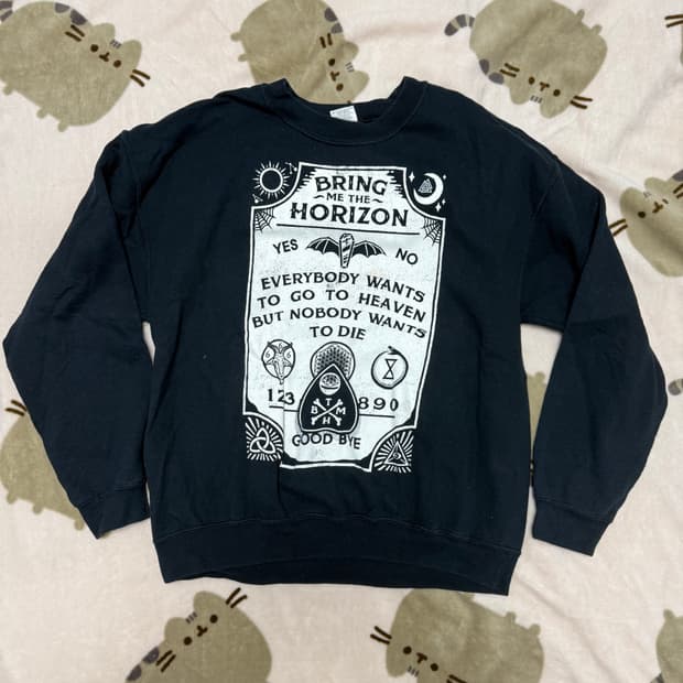 bmth 위자보드 스웻셔츠