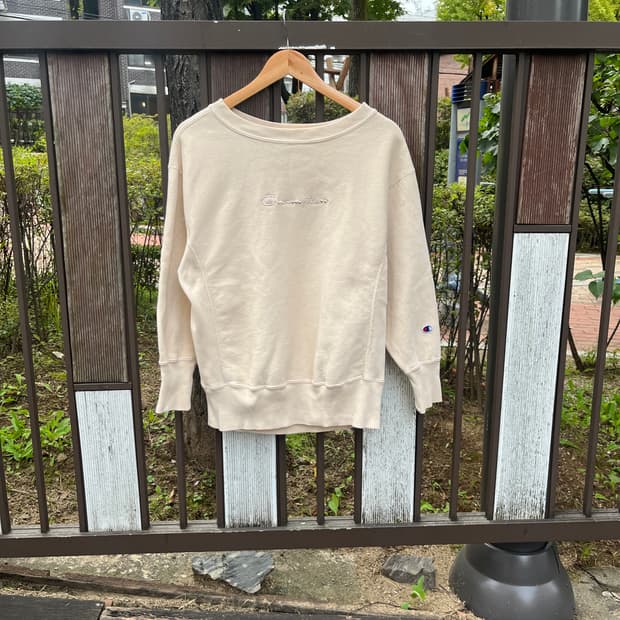 챔피온 리버스위브 블루택 스웨트셔츠 맨투맨