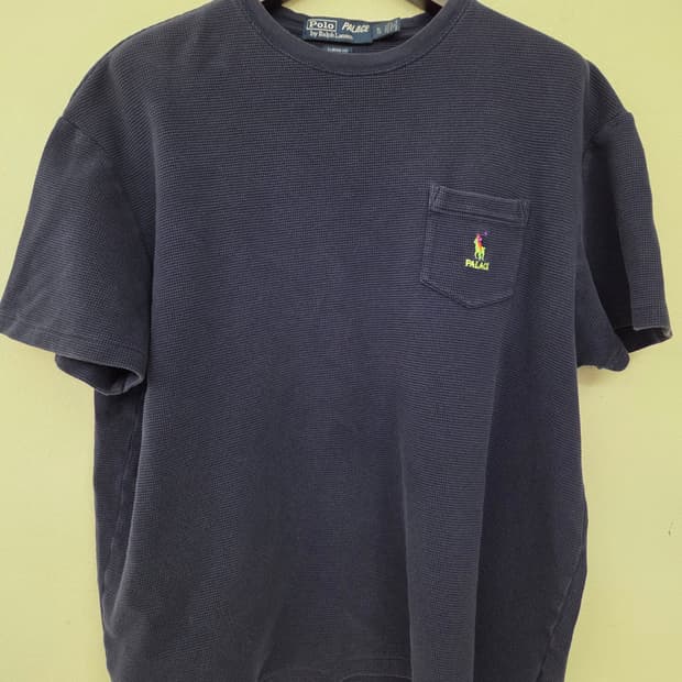 Polo Palace 네이비 반팔 티셔츠 XL