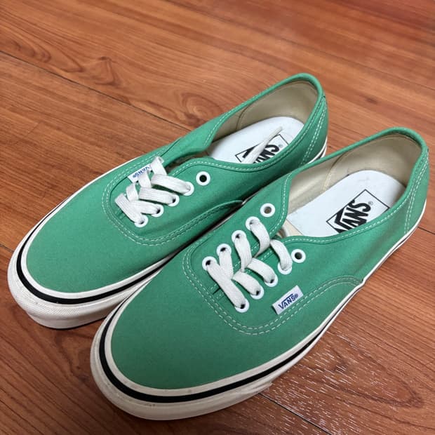 반스 vans 어센틱 그린 270