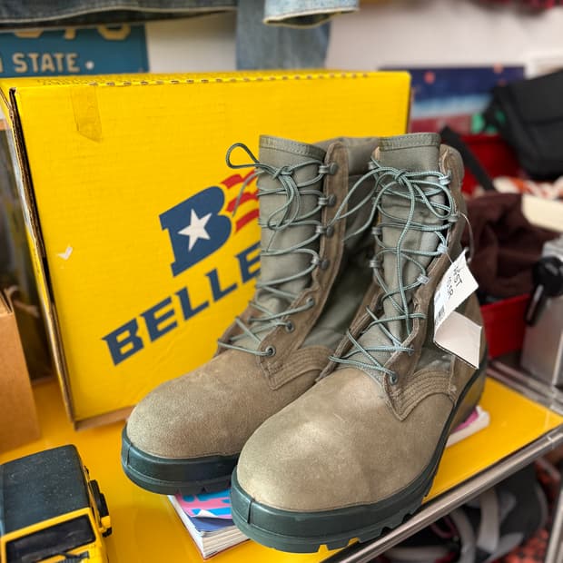 Belleville AFST 사막화 스틸토 부츠 SAGE 10.5R