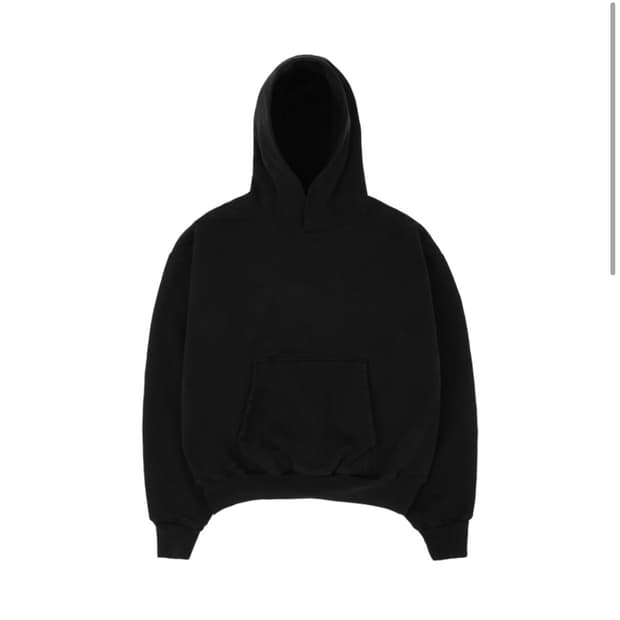 이지 갭 후드 (퍼펙트 후디 ) 블랙 xl