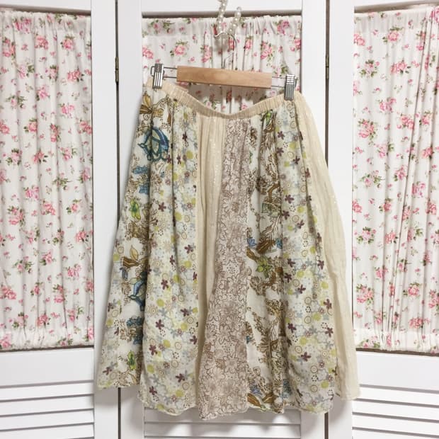 빈티지 모리걸 하구미 스커트