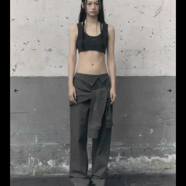 보헴서 셔츠팬츠 카키그레이M