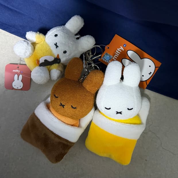 미피와 멜라니 인형키링세트