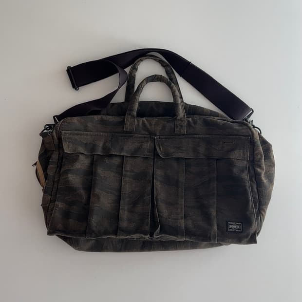 요시다 포터 70주년 그린 아이 보스턴백