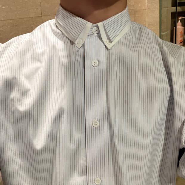 디올 더블 카라 셔츠