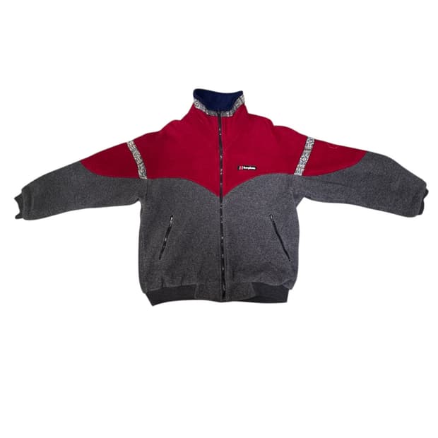 빈티지 8090s 버그하우스 Berghaus 집업플리스 M